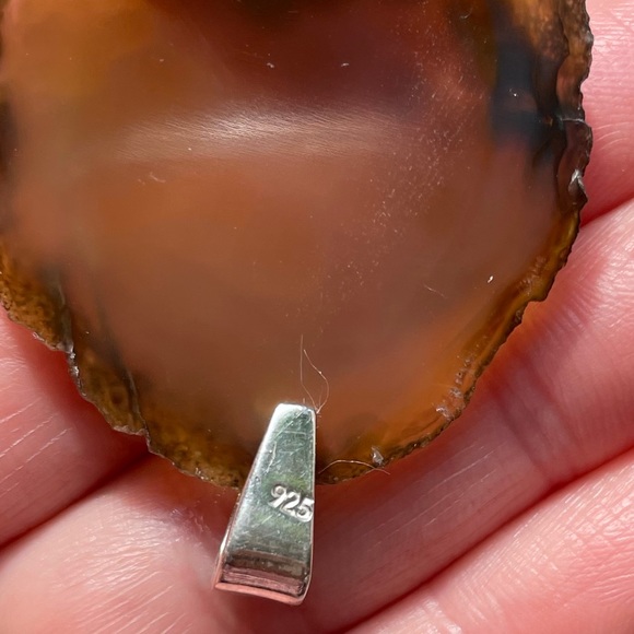 Agate Sterling Silver Pendant - Picture 7 of 7